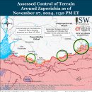 러시아 공세 캠페인 평가, 2024년 11월 27일(우크라이나 전황 이미지
