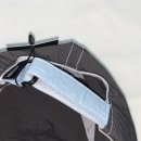 BALL ROCK | 고양이 나일론 볼캡 차콜/스카이블루 (JOEGUSH Rockstar cat Nylon cap Charcoal/Sky Blue) 구매 착샷 후기