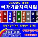 2022년 제1회 국가기술자격시험 - 건설관련 기능사 - 정보 이미지