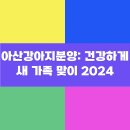 아산강아지분양: 건강하게 새 가족 맞이 2024