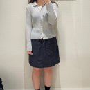 SIE 시에 판교현백 봄신상 입어보기 (세이지칼라니트가디건, 릴리플레어스커트, 시아 포플린 플레어...