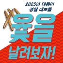 2025년 대통이 정월 대보름 윷을 날려 보자! 이미지