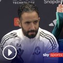 [스카이스포츠] 아모림, 현 스쿼드로 &#39;기적&#39;을 만들 수 없다는 크리스티아누 호날두의 비판에 응답 이미지