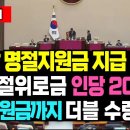 설날 특별 위로금 인당 20만원 지급 확정! 지금 당장 명절 위로금 신청하세요 / 지자체 지원금 이미지