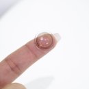 렌즈타운 | 렌즈타운 오드아이즈M플레인 후기! 브라운 &amp; 애프리콧 컬러로 완성하는 수수한 눈빛