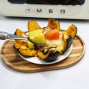 리얼스팀 콤비오븐 스메그 단호박 훈제오리고기 야채찜 요리 촉촉한 가정용 스팀오븐 추천