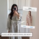 소매 | 편한 여성 잠옷 루나루즈 마델 코튼 스퀘어넥 긴소매 원피스 잠옷 착용 후기