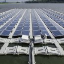 바다 태양광발전소 이미지