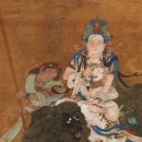 송자관음보살도(送子觀音菩薩圖) / 중국, 명, 메트로폴리탄미술관. 이미지