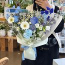 늘푸른안경원 | 춘천 꽃다발｜블루 꽃다발, 장거리 연애 커플이 다시 찾아주신 전화 주문 후기 | 하이꽃집