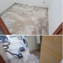 디아뜨 1 | 경기 부천시 원미구 중동 디아뜨1차(오피스텔) 마루 +데코타일2겹 철거
