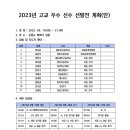 2023년 대한축구협회 고교 우수 선수 선발전 선수 소집 협조 요청(9월19일~21일=태백시)-수정본 이미지