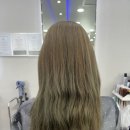 시크릿디자인 | [수원 미용실] 얼룩제거 탈색 1회 &amp; 시크릿투톤 + 솜브레 발레아쥬 디자인 염색 후기