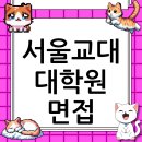 서울교육대학교 교육전문대학원 | 서울교육대학교 대학원 면접 논문 코칭 후기, 떨림을 확신으로 바꾸다