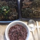 정월대보름 나물과 오곡밥 이미지