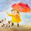 수채 색연필로 그리는 동화 일러스트 이미지