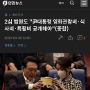 2심 법원도 &#34;尹대통령 영화관람비·식사비·특활비 공개해야&#34;(종합) 이미지