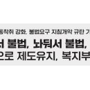 무책임, 노동착취 강화, 불법요구 지침개악 규탄 기자회견 이미지