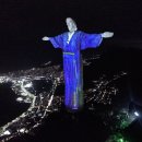 그냥 심심해서요. (28993) 파란 한복 입은 브라질 리우 예수상 이미지