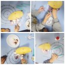 (3/23) 손 끝으로 느끼는 이음(라탄공예) | 남산타운 어린이도서관 그림책 연계 클레이 무드등 수업 후기