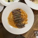 장미그린빌라 | 홍대파스타 재방문 후기 ｜ 홍대IN파스타에서 다시 먹은 스테이크 파스타