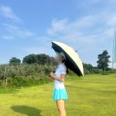 골프몬스터즈 | 여름철 필수템 !! 신박템 선풍기달린 우산! 골프우산 장마우산 다 사용가능!!!