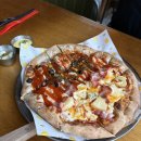기쁨가득주유소 | 야당역 맛집 파주 술집 롱타임노씨 야당점 하프앤하프 불고기와 하와이안피자
