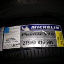 미쉐린타이어 215/60R 16 PRIMACY 3st(신품) 저렴하게 팝니다. 이미지