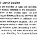 Chapter 36. Emotional Stress Defusion Emotional defusion points Frontal-Mental Holding 이미지