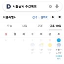 ☂️💐서울날씨 주간예보💐☂️ 이미지