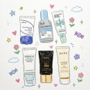 [여름템] 최소 3개월부터 직접 사용한 백탁없는 선크림 총 6종 비교 (촉촉한 발림성 선크림 / 선세럼)
