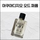 조르지오 아르마니 아쿠아디지오 오드 퍼퓸 시향 후기