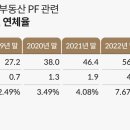 부동산 프로젝트파이낸싱(PF) 대출 연체금액이 급등하고 있다. 이미지