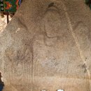 죽산 두현리 석조삼존불상 이미지