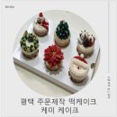평택 떡케이크 전문 케미케이크 l 답례떡부터 케이크주문제작까지 크리스마스 떡컵케이크 후기