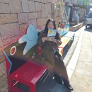 감내카페 벽화 | 부산여행 감천문화마을 스탬프투어 후기 어린왕자가 살고있는 부산의 산토리니