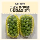 야채랑과일이랑 | [여름과일] '삼촌네 과일야채'에서 김천 고당도 샤인머스켓 먹어본 후기