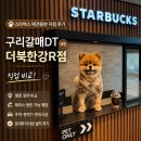 pet148라8695 | 스타벅스 애견동반 지점 후기 | 구리갈매DT, 더북한강R점과 직접 비교
