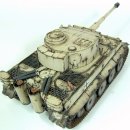 GERMAN HEAVY TANK TIGER I EARLY PRODUCTION VERSION EXTERIOR MODEL (초기형외장모델) #01386 [ACADEMI MADE IN KOREA] PT1 이미지