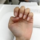 네일더누브 | 부천 상동 누브네일 가을네일아트 원컬러 아이보리 케어 솔직 후기