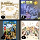 대승농장 | 26년 8월 두번째 부부보드게임 일지(레일로드타일, 카르카손, 서부탐험대, 로코코)