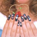 손톱예술 이미지