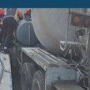 경사로 미끄러지는 레미콘 차량 세우려다...60대 기사 숨져﻿ 이미지