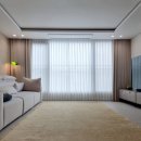 센트럴어반시티 | 수원 센트럴 어반시티 세련된 절제미를 보인 커튼 인테리어