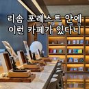 제천 마묵라운지 리솜포레스트 로비 옆 카페 케이크 빵 메뉴 소개