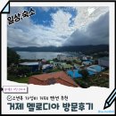 거제뷰펜션 | 학동흑진주몽돌해변 오션뷰 숙소 추천 거제 멜로디아펜션 후기