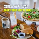 속초사잇길 제1길 | 속초 영랑호 벚꽃축제 맛집 애견동반식당 심플레이스 브런치 카페 피자 후기