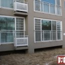 강동구방범창 강동구방충망 강동구샷시 강동구 강일동 강일리버파크 9단지 아파트방범창 화이트 격자방범창 이미지