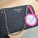 910 | [내돈내산] 프라다 ♥ 테수토 퀄팅 체인 숄더백(1BH910) 후기(착샷O)