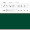 수식 입력 가능한 웹사이트 이미지